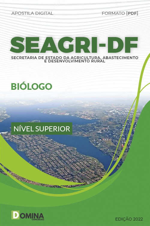 Apostila Digital Concurso SEAGRI DF 2022 Biólogo