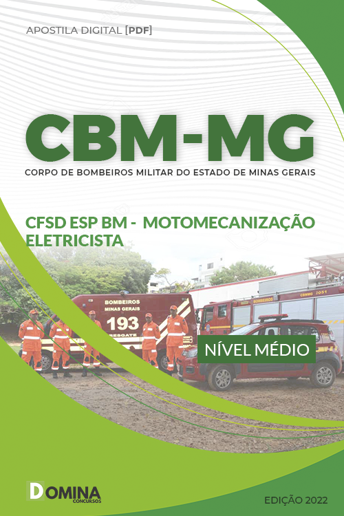 Apostila CBM MG 2022 CFSD ESP BM Motomecanização Eletricista