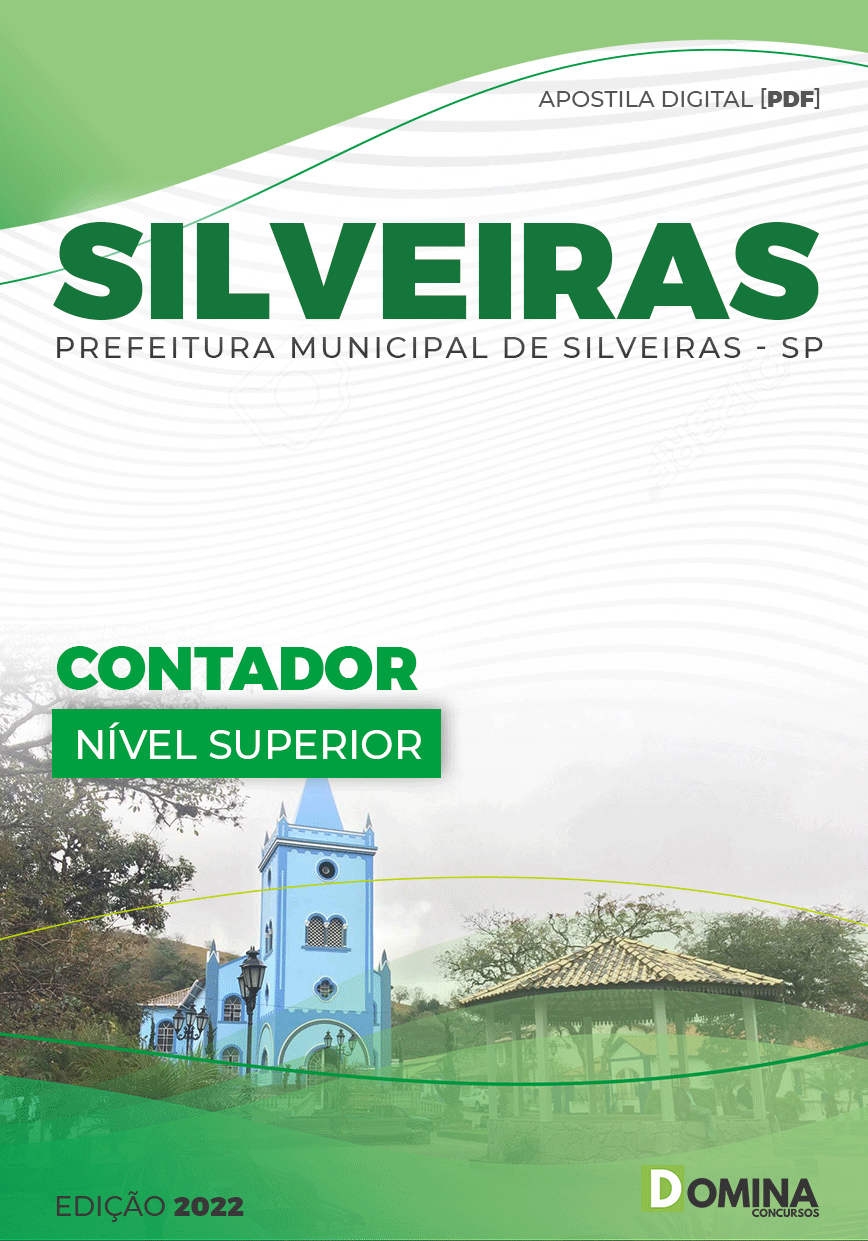 Apostila Concurso Público Pref Silveiras SP 2022 Contador