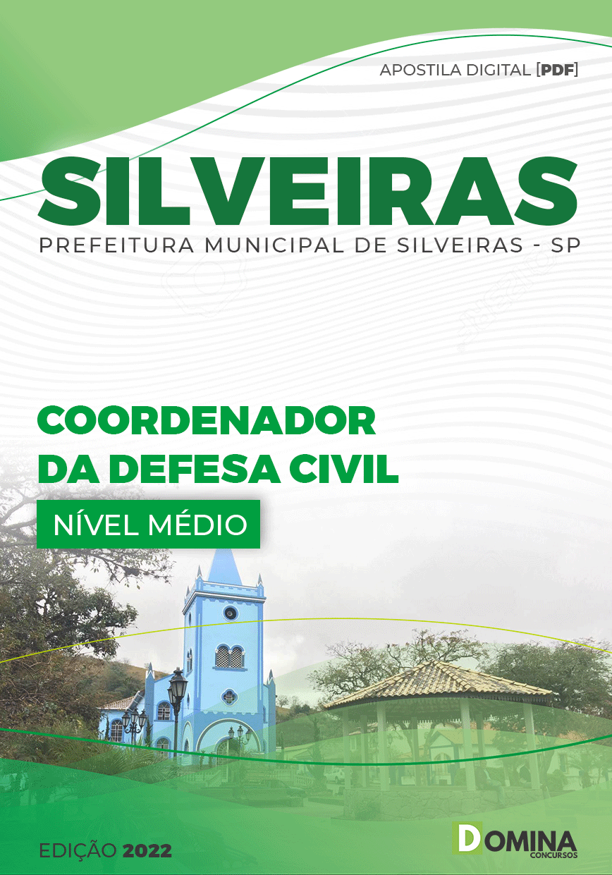 Apostila Concurso Pref Silveiras SP 2022 Coordenador da Defesa Civil