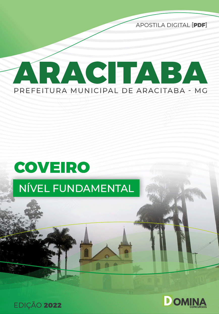 Apostila Concurso Pref Aracitaba MG 2022 Coveiro