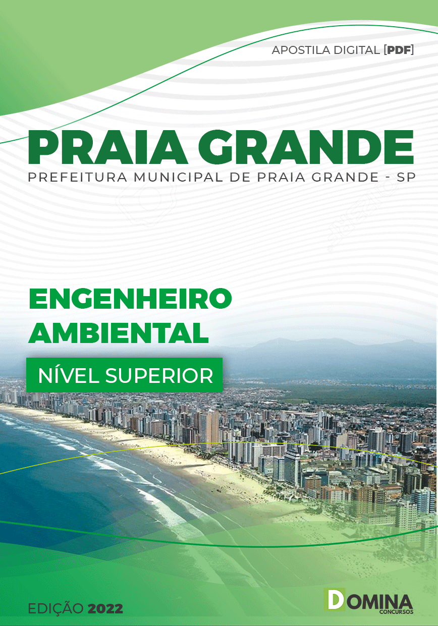 Apostila Pref Praia Grande SC 2022 Engenheiro Ambiental