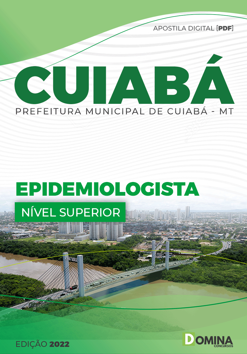 Apostila Concurso Pref Cuiabá MT 2022 Epidemiologista