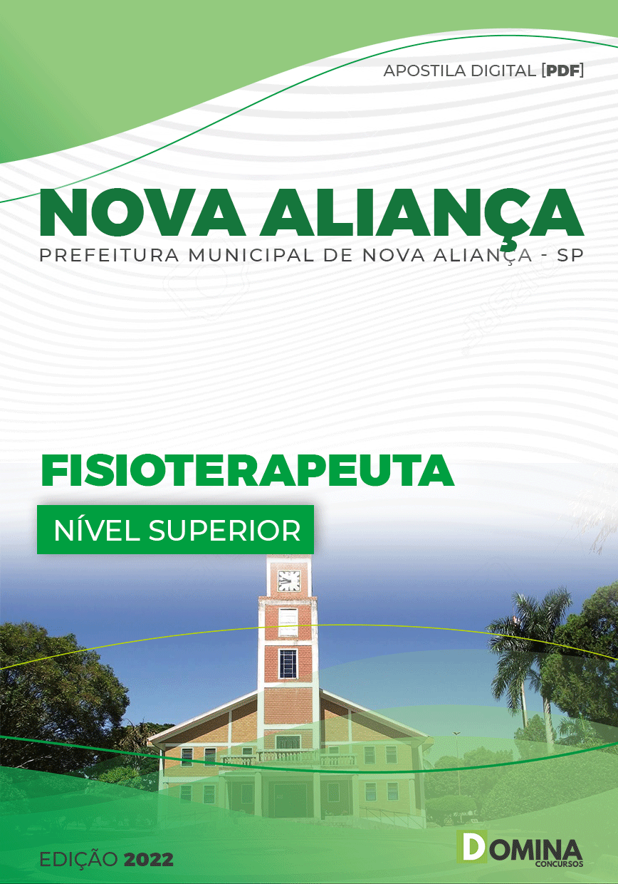 Apostila Digital Pref Nova Aliança SP 2022 Fisioterapeuta