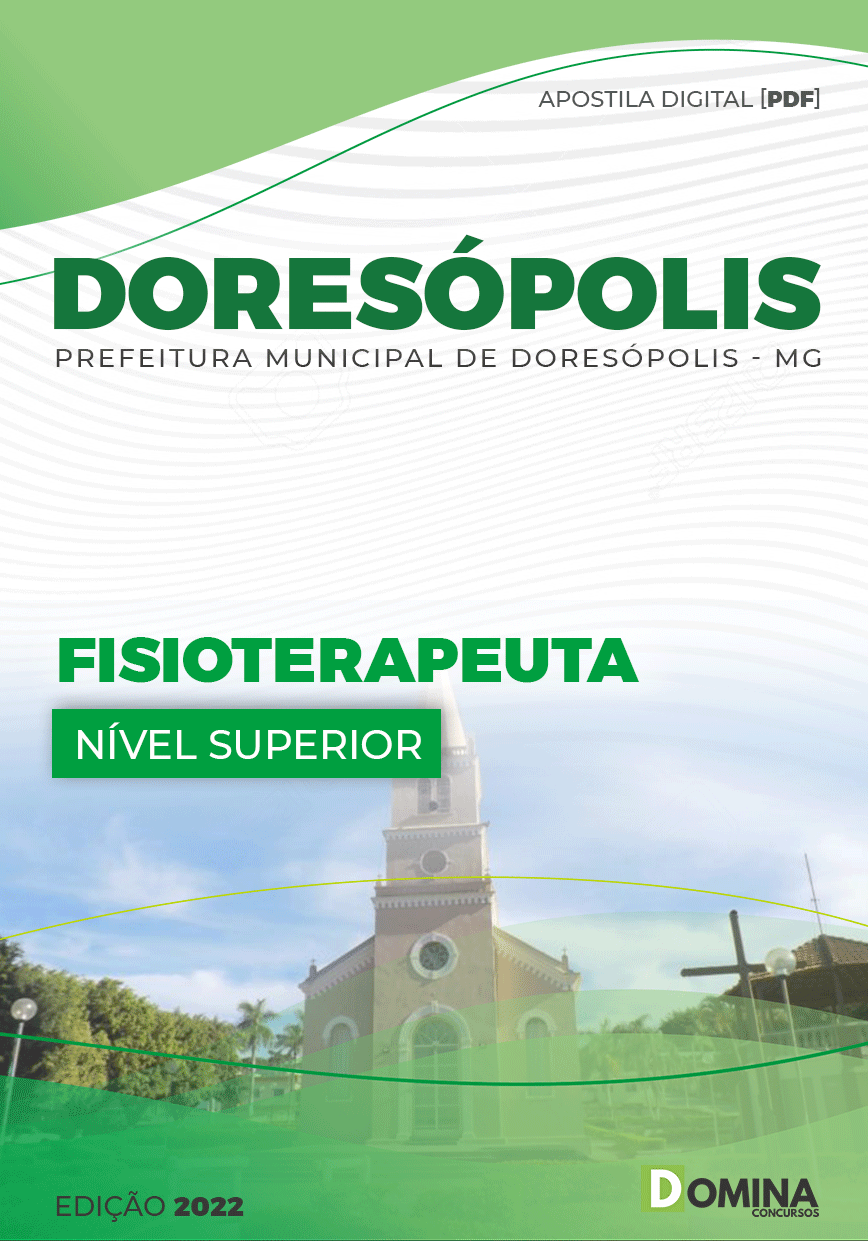 Apostila Concurso Pref Doresópolis MG 2022 Fisioterapeuta