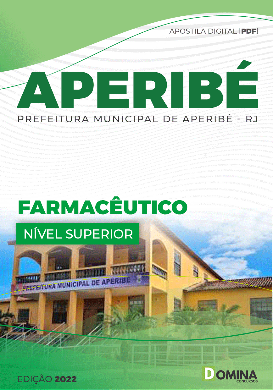 Apostila Concurso Pref Aperibé RJ 2022 Farmacêutico