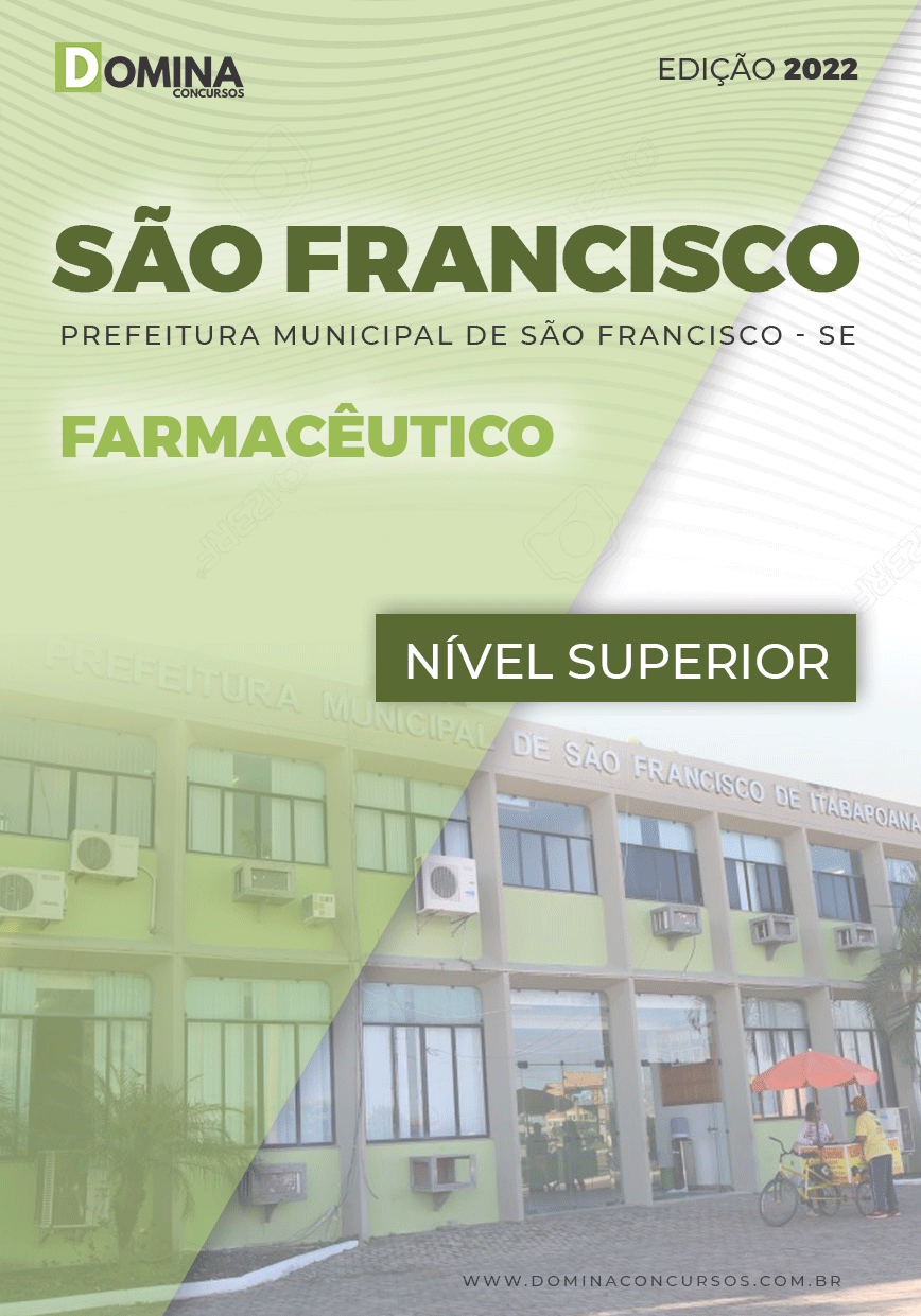 Apostila Concurso Pref São Francisco SE 2022 Farmacêutico