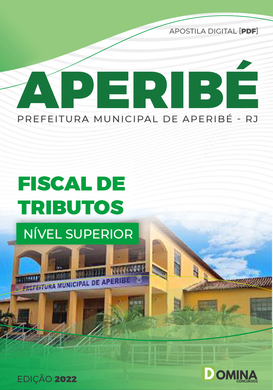 Apostila Concurso Pref Aperibé RJ 2022 Fiscal Tributos