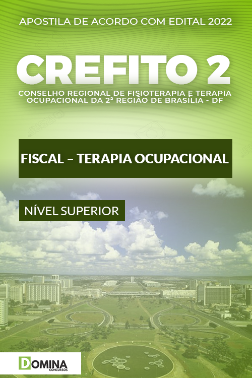 Apostila Digital CREFITO 2 2022 Fiscal Terapia Ocupacional