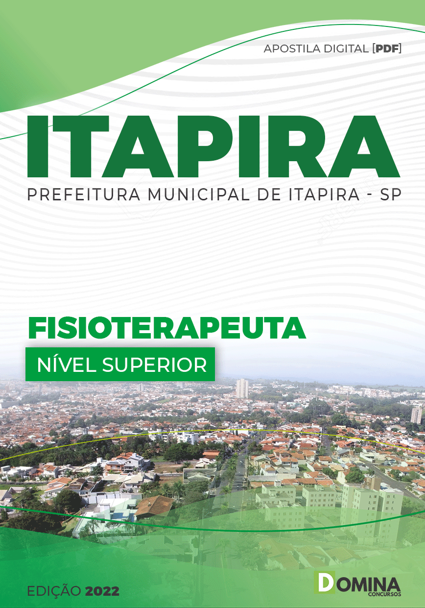 Apostila Concurso Pref Itapira SP 2022 Fisioterapeuta