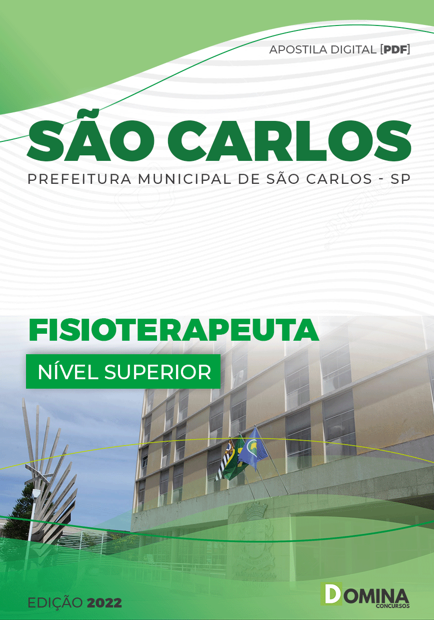 Apostila Digital Pref São Carlos SP 2022 Fisioterapeuta