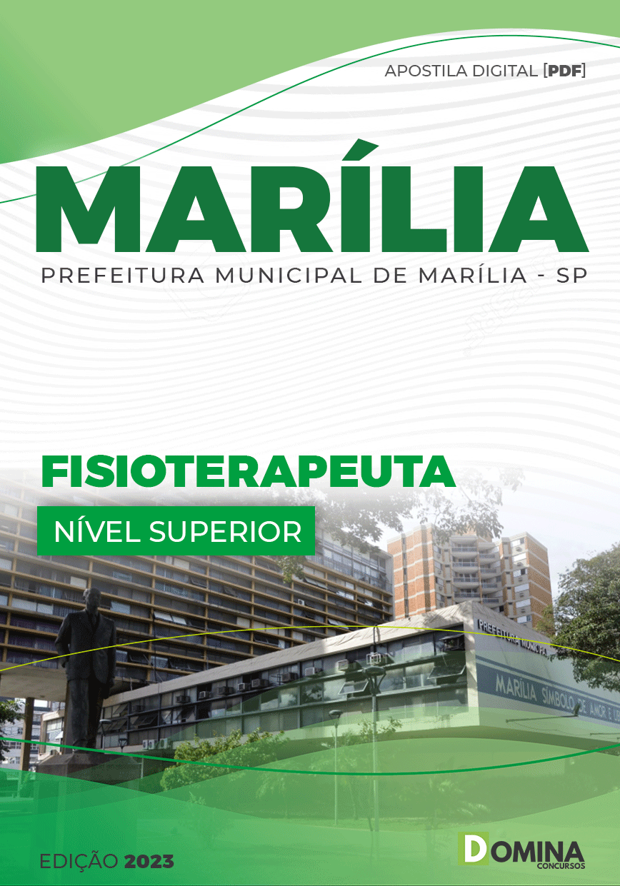 Apostila Concurso Pref Marília SP 2022 Fisioterapeuta