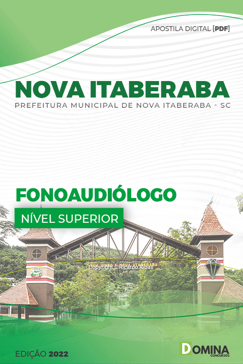 Apostila Pref Nova Itaberaba SC 2022 Fonoaudiólogo