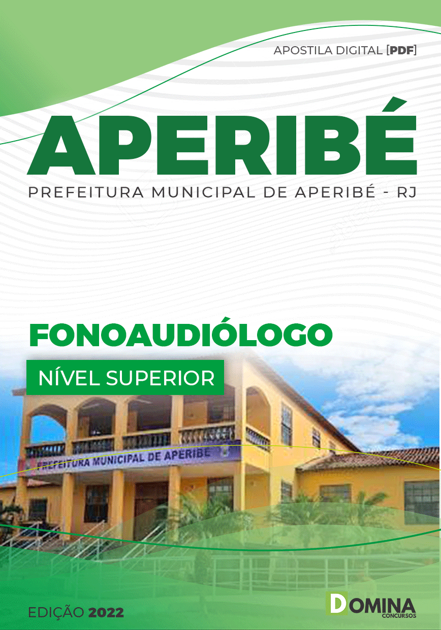 Apostila Concurso Pref Aperibé RJ 2022 Fonoaudiólogo