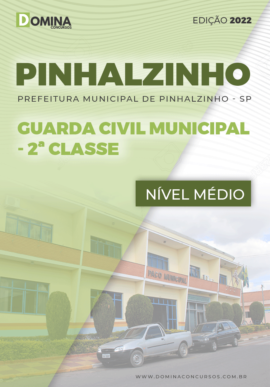 Apostila Pref Pinhalzinho SP 2022 Guarda Municipal 2ª Classe