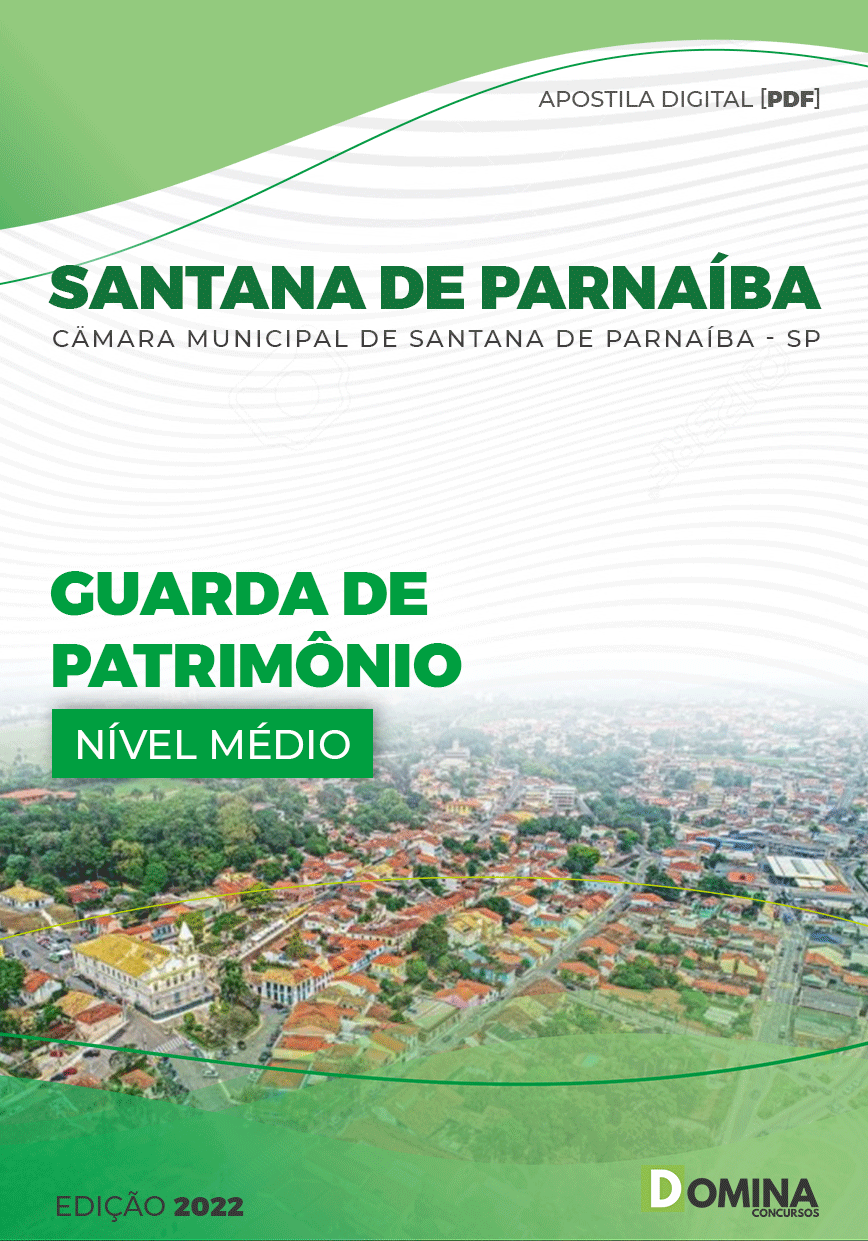Apostila Câmara Santana Parnaíba SP 2022 Guarda Patrimônio