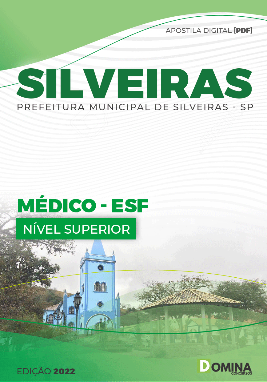 Apostila Digital Concurso Pref Silveiras SP 2022 Médico ESF