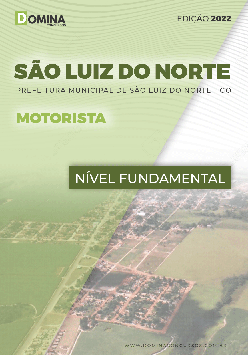 Apostila Pref São Luis Norte GO 2022 Motorista D