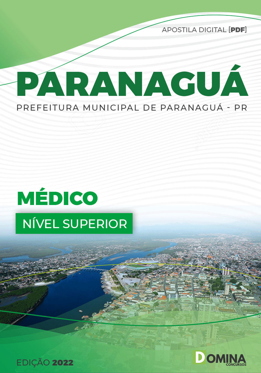 Apostila Digital Concurso Pref Paranaguá PR 2022 Médico
