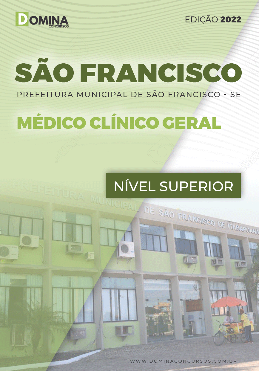 Apostila Digital Pref São Francisco SE 2022 Médico Clínico Geral