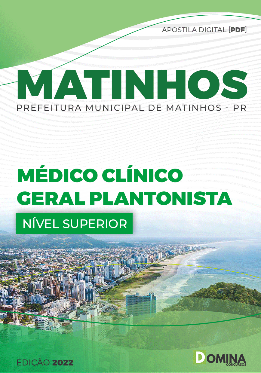 Apostila Concurso Pref Matinhos PR 2022 Médico Clínico Geral