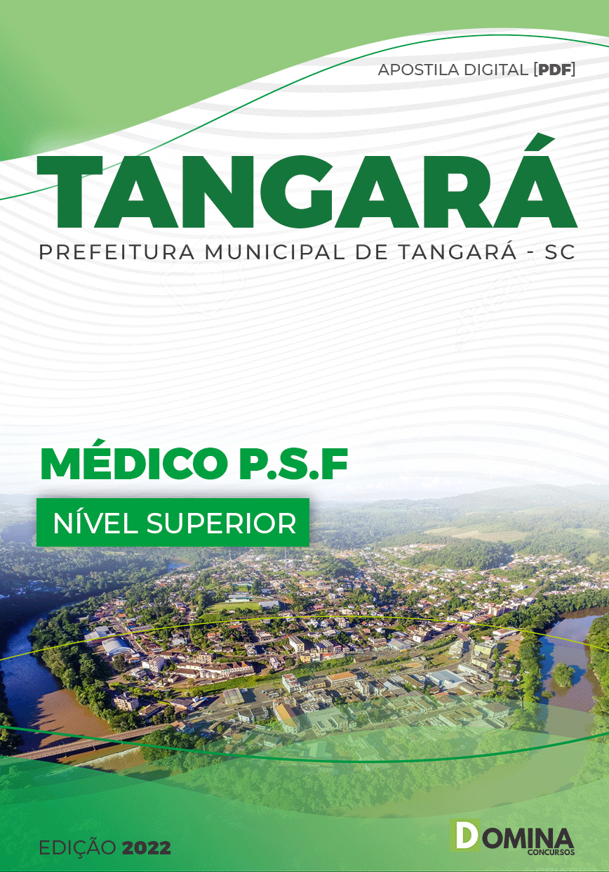 Apostila Concurso Pref Tangará SC 2022 Médico PSF