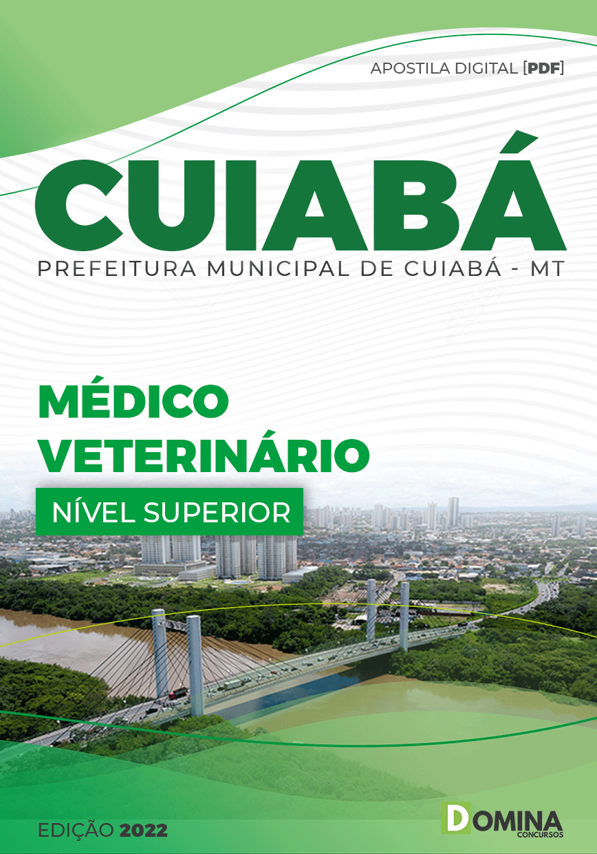 Apostila Concurso Pref Cuiabá MT 2022 Médico Veterinário