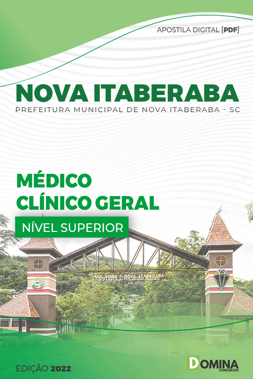 Apostila Pref Nova Itaberaba SC 2022 Médico Clínico Geral