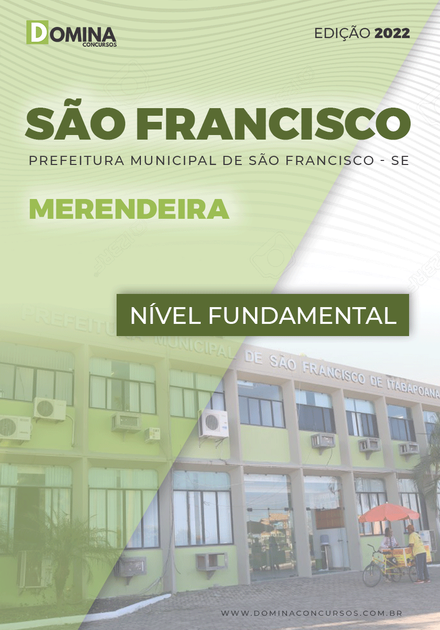 Apostila Concurso Pref São Francisco SE 2022 Merendeira