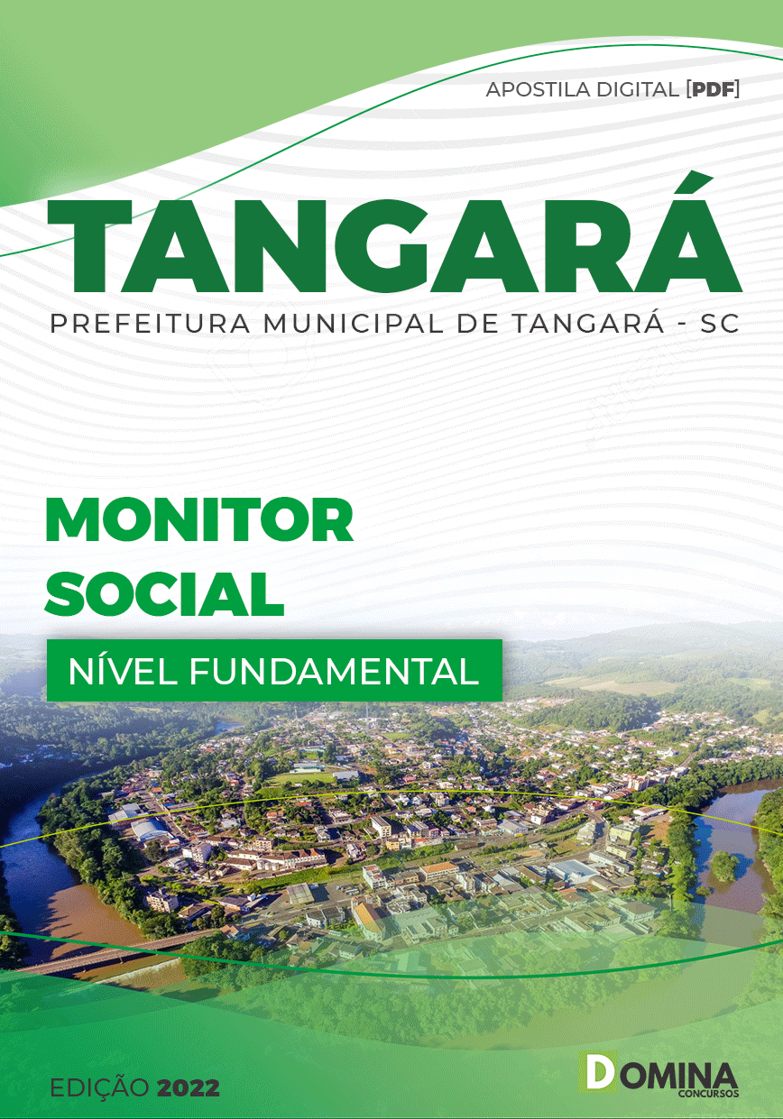 Apostila Concurso Pref Tangará SC 2022 Monitor Social