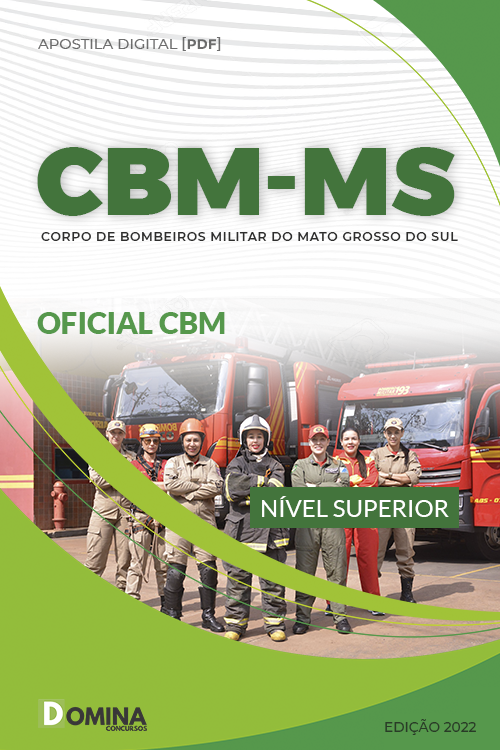 Apostila CBM MS 2022 Oficiais Corpos Bombeiros Militar