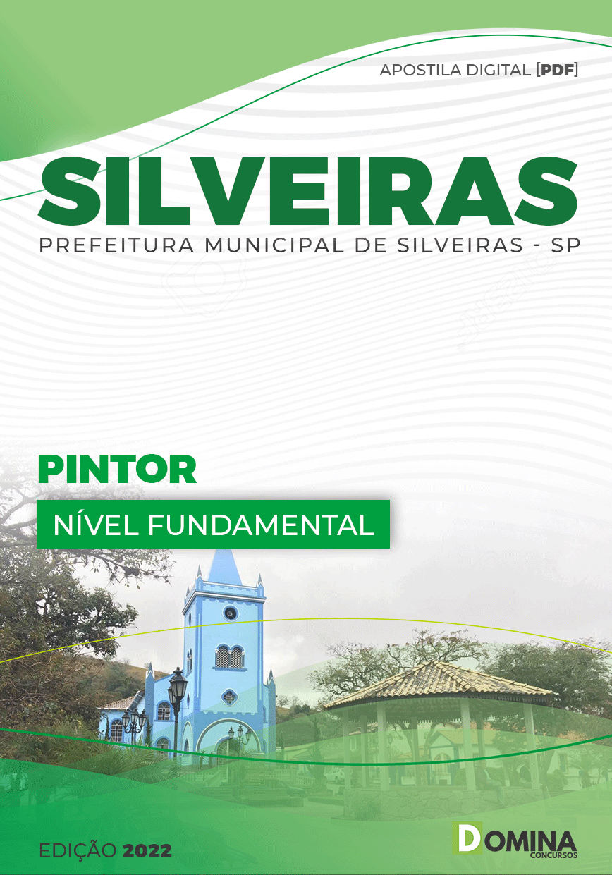 Apostila Digital Concurso Pref Silveiras SP 2022 Pintor