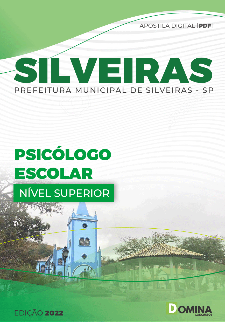 Apostila Concurso Pref Silveiras SP 2022 Psicólogo Escolar