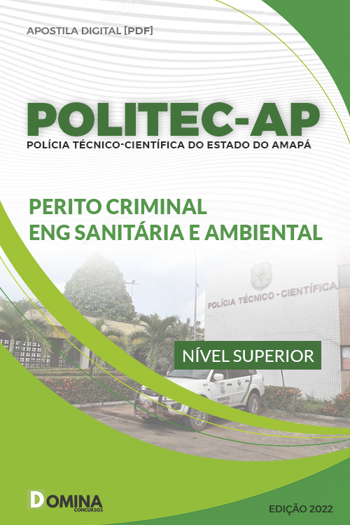 Apostila Politec AP 2022 Perito Criminal ENG Sanitária e Ambiental