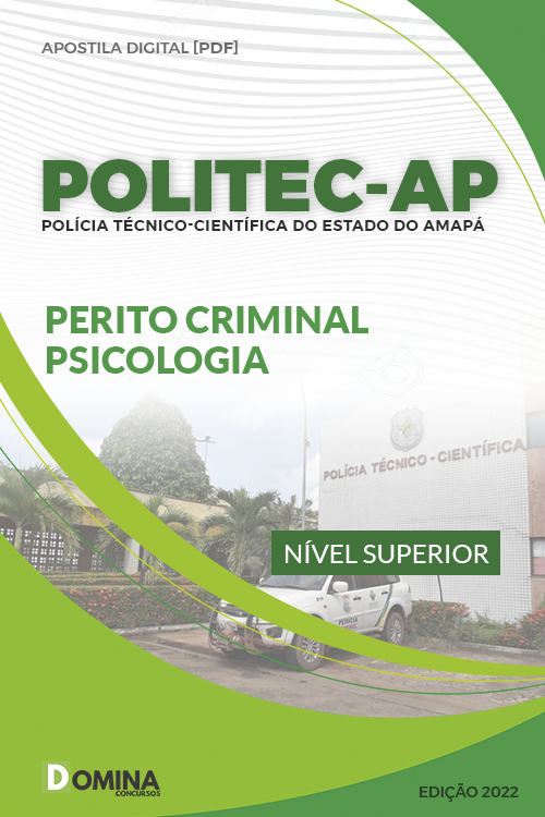 Apostila Concurso Politec AP 2022 Perito Criminal Psicologia