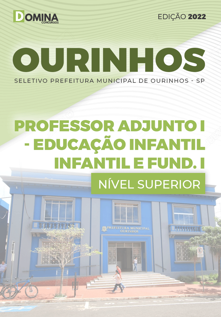Apostila Pref Ourinhos SP 2022 Professor Adjunto Educação I Infantil