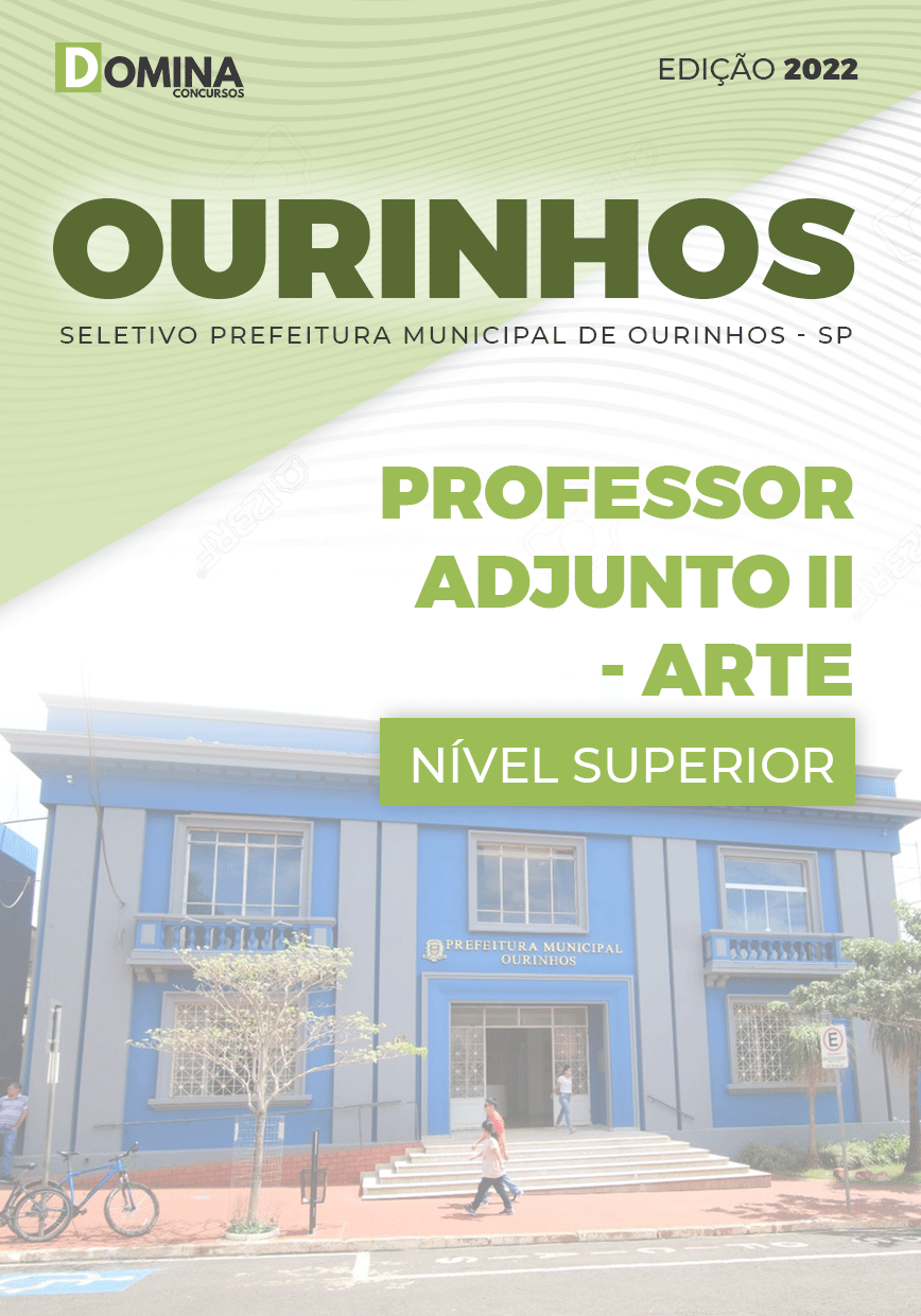 Apostila Pref Ourinhos SP 2022 Professor Adjunto II Arte
