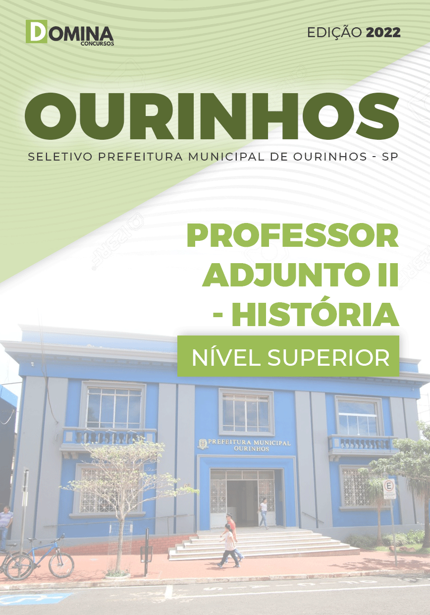 Apostila Pref Ourinhos SP 2022 Professor Adjunto II História