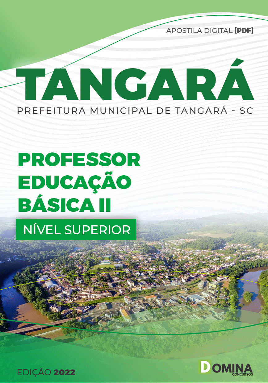 Apostila Pref Tangará SC 2022 Professor Educação Básica II