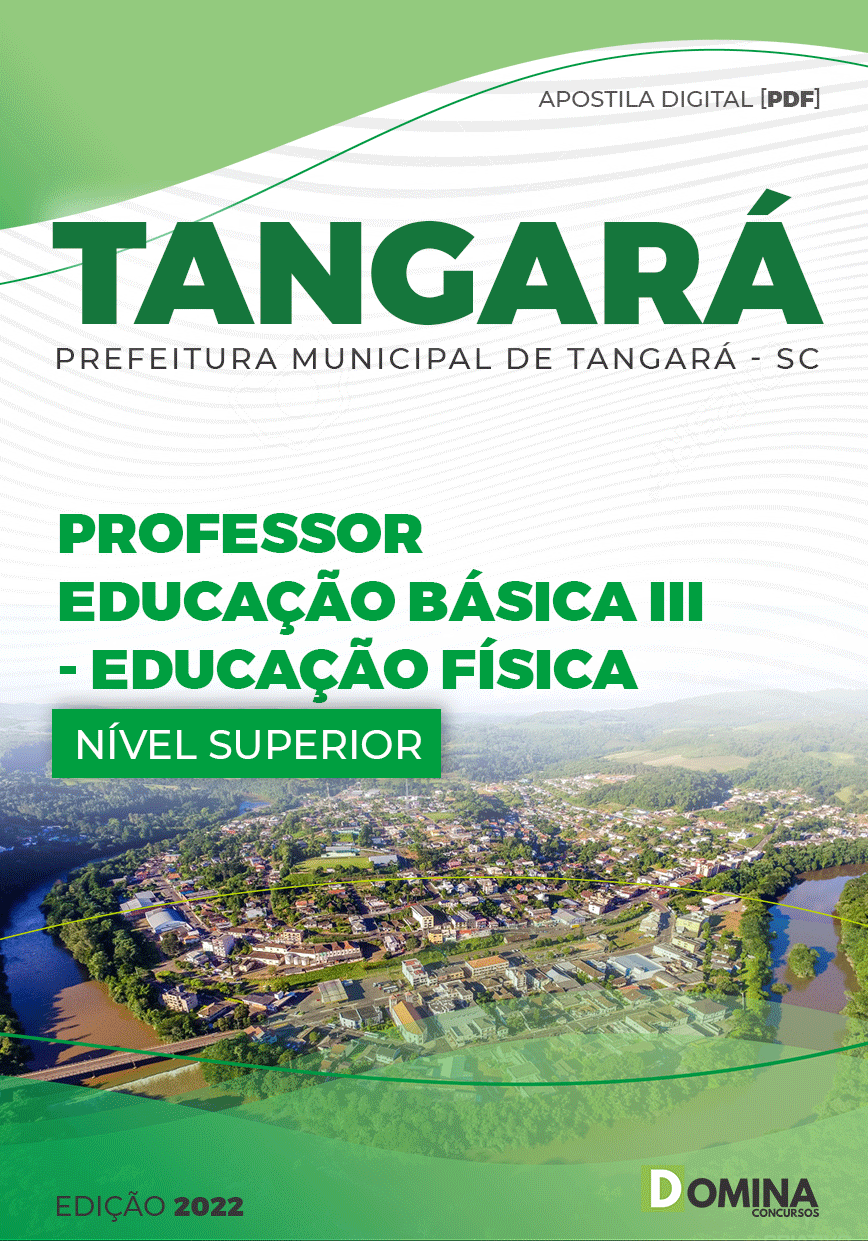 Apostila Pref Tangará SC 2022 Professor Ed Básica III Educação Física