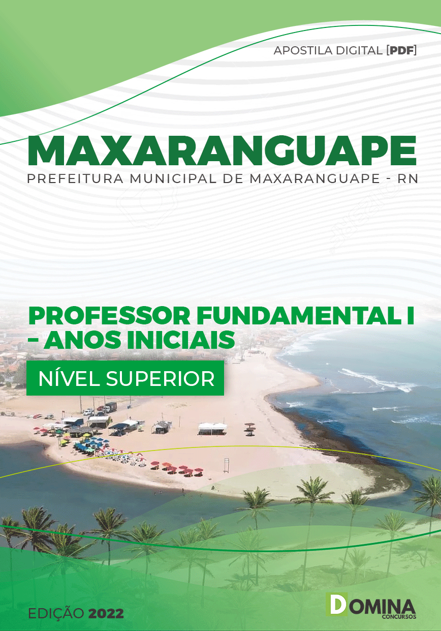 Apostila Pref Maxaranguape RN 2022 Prof Ensino Fund I Anos Iniciais