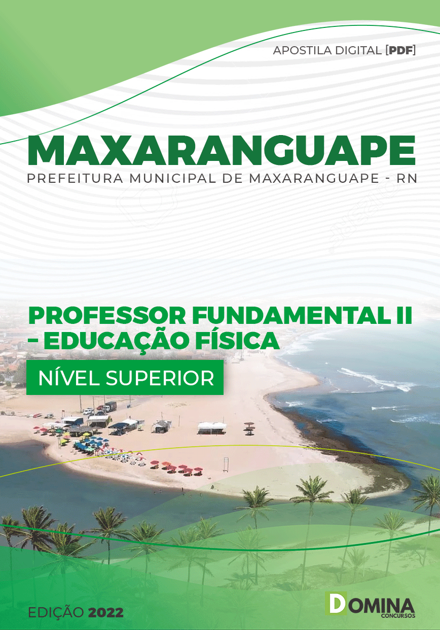 Apostila Pref Maxaranguape RN 2022 Professor Ens Fund II Ed Física