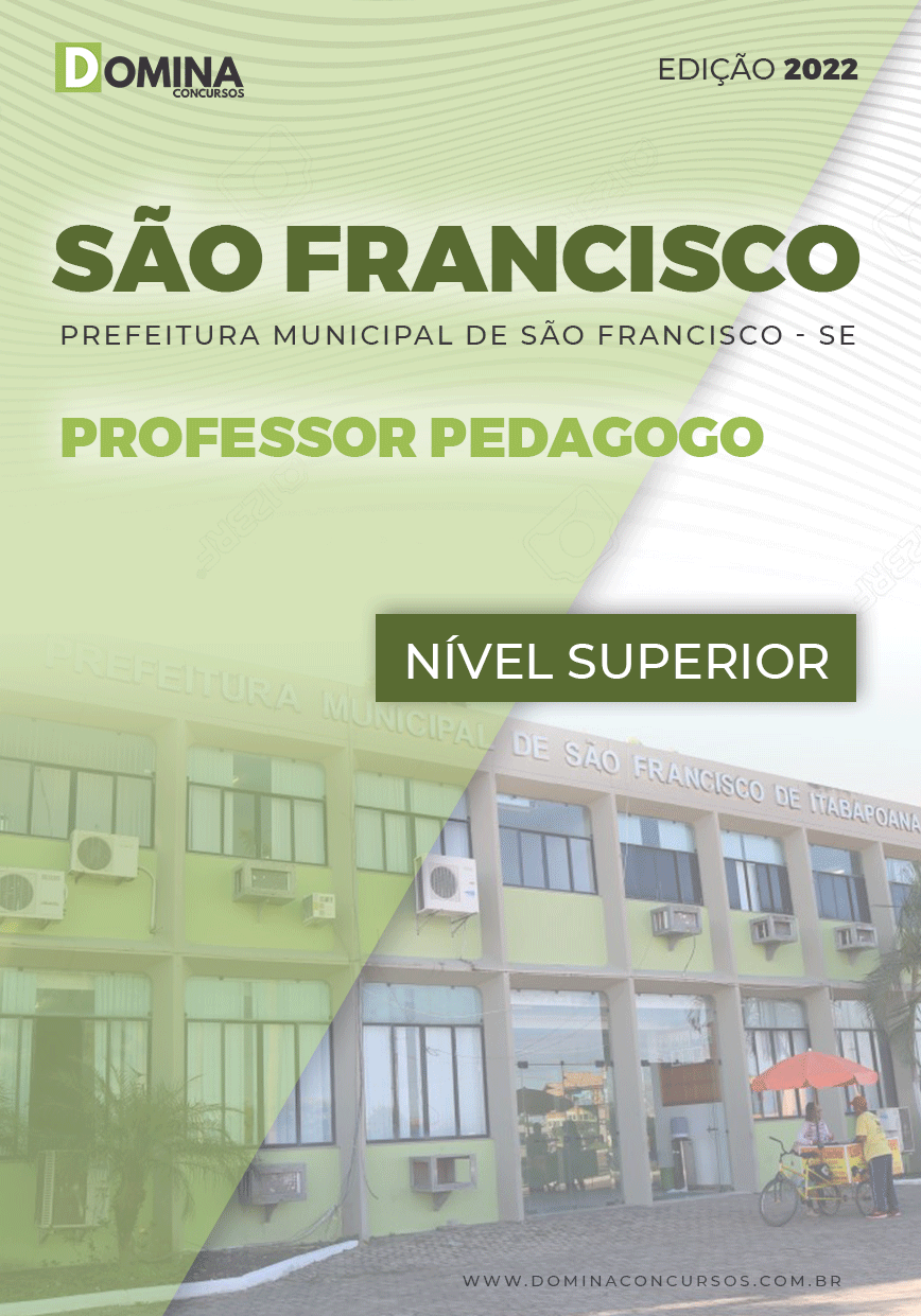 Apostila Pref São Francisco SE 2022 Professor Pedagogo