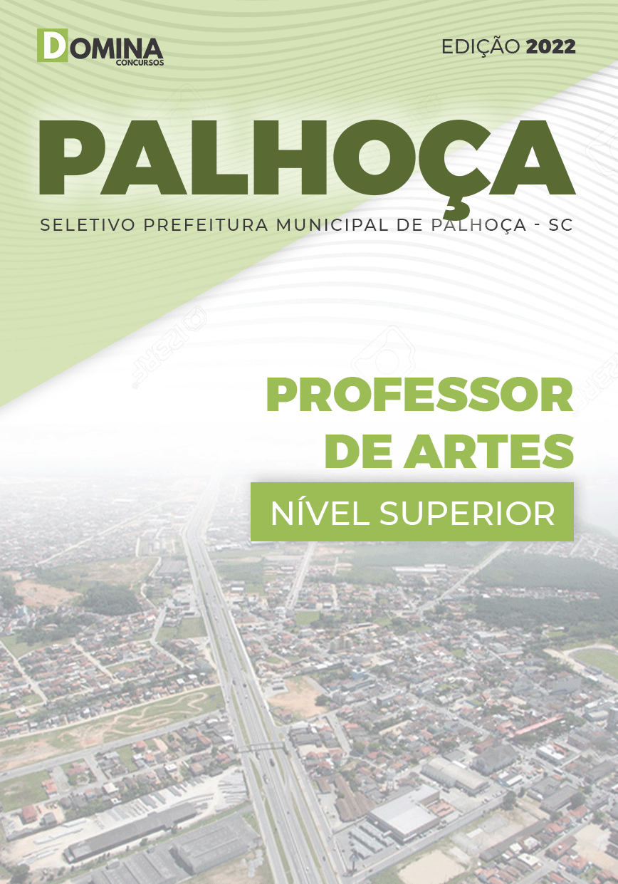 Apostila Concurso Pref Palhoça SC 2022 Professor Artes