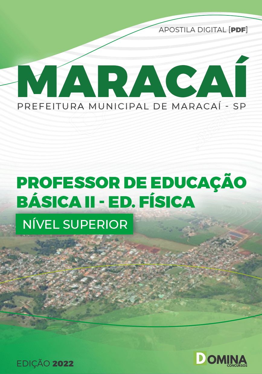 Apostila Pref Maracaí SP 2022 Prof Educação Básica Educação Física