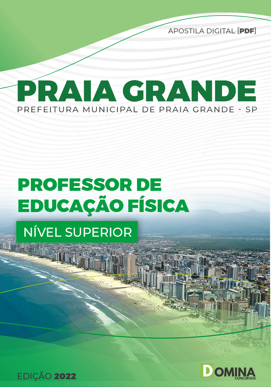 Apostila Pref Praia Grande SC 2022 Professor IV Educação Física