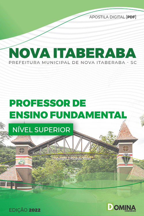 Apostila Pref Nova Itaberaba SC 2022 Professor Ensino Fundamental