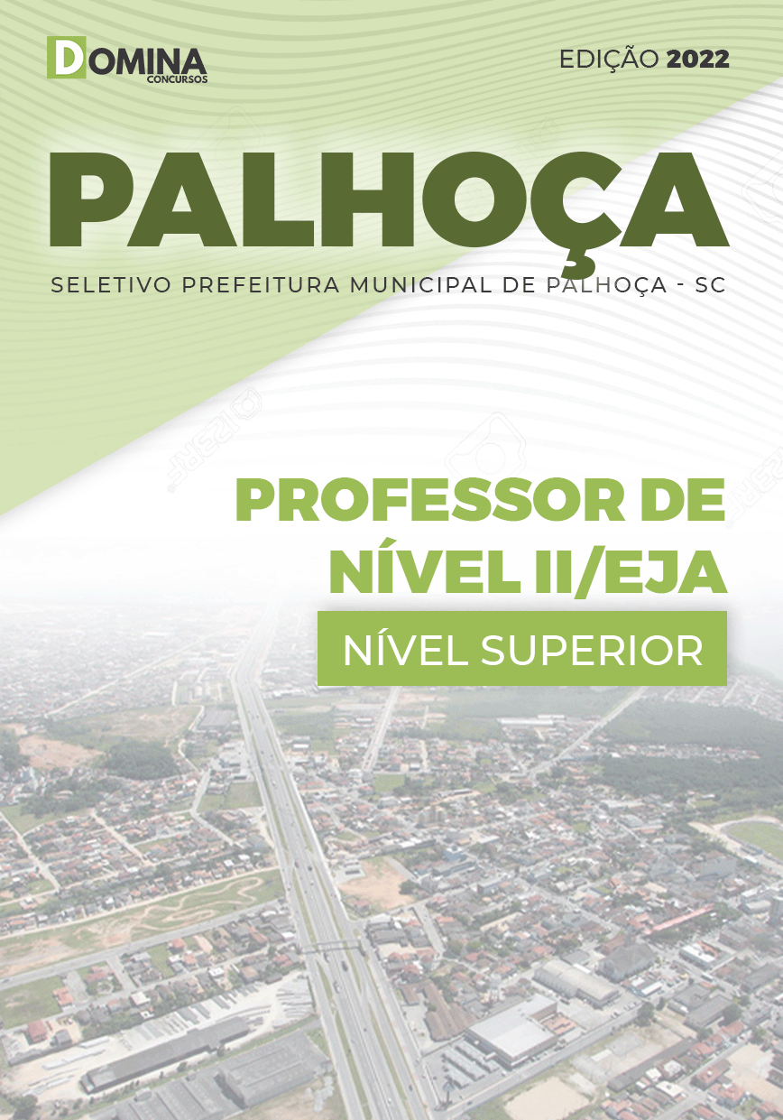 Apostila Digital Pref Palhoça SC 2022 Professor Nível II