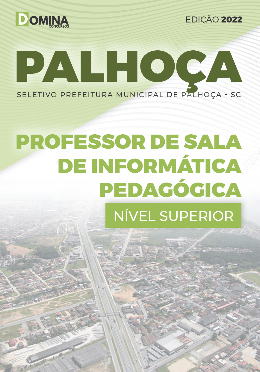 Apostila Pref Palhoça SC 2022 Professor Informática Pedagógica