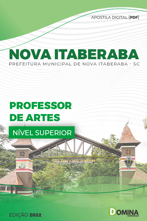 Apostila Pref Nova Itaberaba SC 2022 Professor Artes